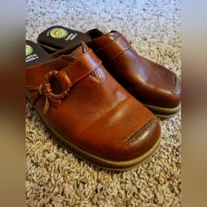 Vintage Earth Shoe Size 8 Brown Clog